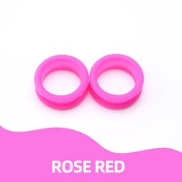 Fenice Pet Scissors Silicone Finger Rings Imported Soft Finger Non Slip Ring Beautician Finger Set Ultra Soft and Comfortable
