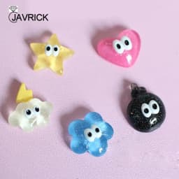 Exquisite Eye Expression Resin Mold Stylish Eyes Ornament Making Silicone Mold