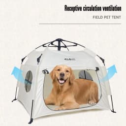 Pet Tent, Outdoor Home, Fully Automatic Folding Cat and Dog Shelter, Rain and Sun Protection, Portable Car Camping Tent