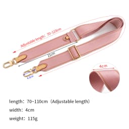 Fashion Adjustable 70-110cm Canvas Bag Strap Shoulder Strap Crossbody Strap Wide Bag Strap Bag Replacement Accessories for Women