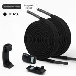 Elastic Laces Sneakers Magnetic Lock Shoe laces without ties Kids Adult 8MM Widened Flat No Tie Shoelaces for Shoes Accessories