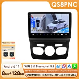 Hizpo 10.1 Inch Wireless CarPlay Android Auto Car Radio For Citroen C4 C4L 2013 - 2017 Multimedia Autoradio Octa Core 4G Stereo
