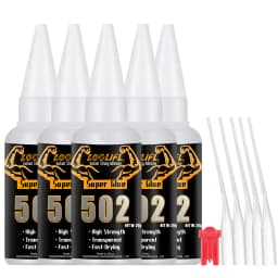 502 Super Glue Quick-drying Strong Cyanoacrylate Glue Is Used for DIY Handicraft Repair of Metal, Wood, Plastic and Ceramics.20g