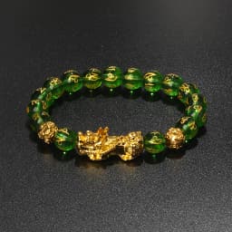 Color Changed Feng Shui Pi Xiu Bracelets Men Nature Stone Lucky Amulet Charm Beaded Bracelets Women Pi Yao Brave Wealth Jewelry