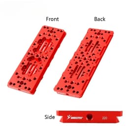 1PC 220/335/440/445mm Wide-Track Guiding Rail Equatorial Mount Dovetail Plate Astronomical Telescope Accessories