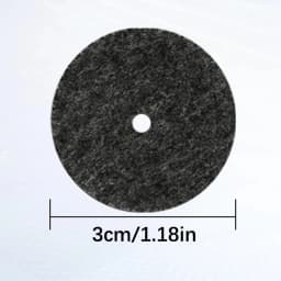 10pcs Ostomy Bag Activated Carbon Filter Sheet Anorectal Bag Filter Activated Carbon Sheet Absorbs Exhaust Gas Deodorization