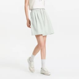 Semir Womens Shorts 2026 Pleated Texture Draped Elastic Waist A Line Loose Casual Style
