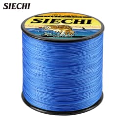 SIECHI X4 Strong 300M 500M 1000M 4 Strand Weaves PE Braided Fishing Line Multifilament Braid Wire 12LB 20LB 30LB 43LB 65LB 83LB