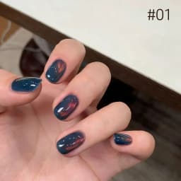 10ML 1-10PCS Winter New Style Hot Selling Black Nails Brown Nails Glass Bead Magnet Cat Eye Nail Polish Nail Set Nail Supplies