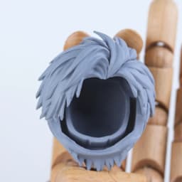 OB11 GSC Doll Hair Replacement Head Shell Hairstyle Japanese and Korean Hair Color Parts for Obitsu11 1/12 BJD Doll Accessories