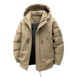Winter Warm Parkas Men High Quality Windproof Hooded Casual Outdoor Jackets Male Solid Thick Cargo CottonPadded Outwear Coats