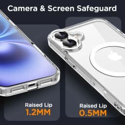 Original Magnetic Transparent Phone Case For iPhone 17 18 16 15 14 13 12 11 Pro Max Plus 16e E For Magsafe Silicone Cover Funda