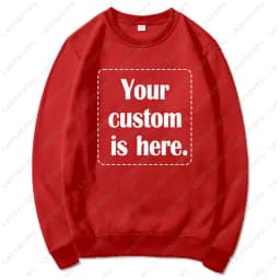 2026 Custom Sweatshirt Text Hoodies Student Casual Custom Printed Text DIY Hooded Custom Personalized Hoodie Men Clothing