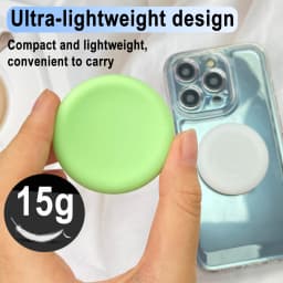 Grippopso Silicone Round Phone Finger Ring Holder Stand Socket For IPhone Samsung Xiaomi Support Cellphone Tok Folding Bracket