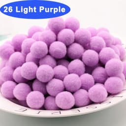 30-300Pcs Soft Pom Poms Fluffy Balls Pompon Mixed 40Colors Pompom Fur Ball for Kids DIY Craft Wedding Decor 8/10/15/20/25/30mm