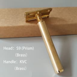 Dscosmetic D8/S9 Brass Double Edge Safety Razor CNC MADE