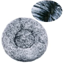 Round Large Dog Bed Winter Warm Plush Dog Bed for Medium Dog House Sleeping Dog Kennel Removable Small Cat Sofa Accessories