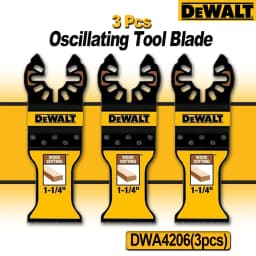 DEWALT 1/3Pc Oscillating Tool Blade Fast Cutting Wood Oscillating Wood W/ Nails Blade Power Tool Accessories DWA4206