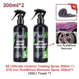 S6 Nano Ceramic Car Coating Quick Detail Spray-Extend Protection of Waxes Sealants Coatings Quick Waterless Paint Care HGKJ