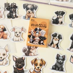 30Pcs Misty Forest Sticker Set Cute Stationery DIY Diary Decor for Scrapbooking & Journaling
