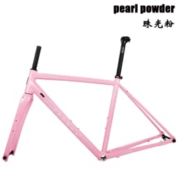 SEABOARD Road Bicycle Frame Gravel Off-Road Disc Brake Aluminum Frame 700C Cylinder Shaft With Carbon Fork Thru Axle 12x142mm