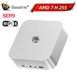 Beelink SER9 Pro Max AMD Ryzen 7 H255 24GB LPDDR5X RAM 1TB NVMe SSD Win 11 Ubuntu Type C Wifi6 BT5.2 Gaming PC SER9 HX370 HX470