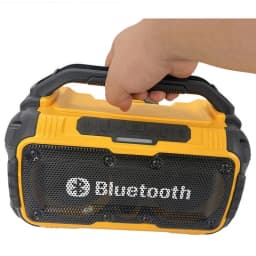Portable Bluetooth Speaker Compatible Subwoofer Outdoor Construction Site Waterproof Loudspeaker Stereo Surround