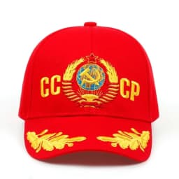 Russian National Emblem CCCP USSR Embroidered Baseball Cap Cotton Adjustable Baseball Hats Snapback Caps For Man Women Unisex
