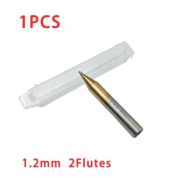 CHSYX High Quality 1.0-3.0mm HSS Titanium End Milling Cutter Engraving Edge Cutter CNC Bits End Mill for Key Cutting Machine