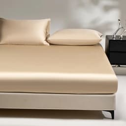 Natural Mulberry Silk Fitted Sheet Mattress Cover Queen King Size Customized Size Luxury High-End Silk Bedding Sheets