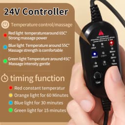 Red Light Shoulder Back Support Heated Massage Vest Winter Warmth Relieves Muscle Relaxation Relief Pain Shoulder Care
