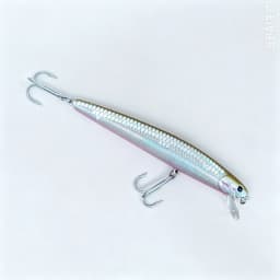 BassLegend Fishing Artificial Bait Slow Floating Minnow Flash Shallow Wobbler Jerkbait Shad Sea Bass Pike Lure 130SF 90SF
