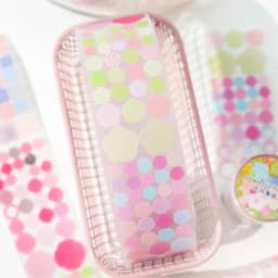 Journal GO 4.5x200cm Shining Geometry Masking Tape Stickers Glittering Art Decorative Tape Stickers for Journal Scrapbooking