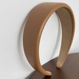 High Quality Women PU Leather Thick Sponge Wide Hairbands Wide Sponge Padded Simple Hair Hoop Band Bezel Hair Accessories