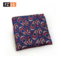 Classic Paisley Floral Anchor Handkerchief Silk Satin Mens Hanky Fashion Classic Wedding Party Pocket Square Hanky