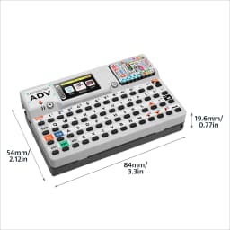 Cardputer Adv Version ESP32 Portable Computer M5StampS3A Development Kit 1.14 Inch Screen 56 Key Keyboard Card