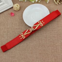 New Plain Waistband Leather Belt Simple Design Belt Thin Belt Decorative Dress Sweater Coat Waist Small Belt Fashion