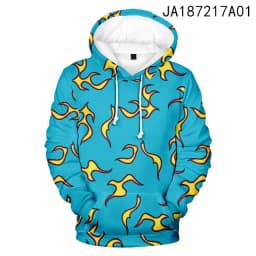 Coat 3D Print Cartoon Red and Yellow Flame Hoodie Men Women Long Sleeve Cosplay Costume Men Jacket Sweatshirts