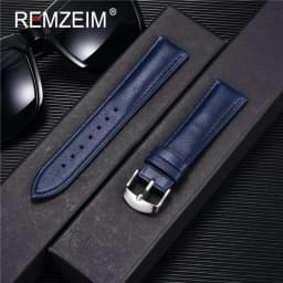 High quality Soft Women Watch Strap 14mm 16mm 18mm 20mm 22mm Genuine Leather Brown Red Pink Black Purple Watchband + Tool