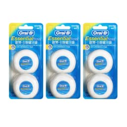 Oral B Essential Floss Smooth Comfort unwaxed Mint Flosser Interdental Deep Clean Remove Plaue Ultra-Fine Dental Floss 50m/Box
