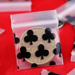 500PCS Mini Clear PE Zip Lock Bags Small Items Storage Bag Plastic Packaging Earring Ring Pills Pendant Plastic Bags Trial Pouch