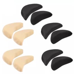 10pcs Sponge Forefoot Insert Pads Women Adjust Reduce Shoe Size Pain Relief High Heel Filler Insoles Forefoot Toe Plug Cushion