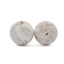 LOFCA 50Pcs/Lot Silicone Bead 9/12/15MM Used In Jewelry Making Necklace Bracelets Keychain Jewelry Accessories