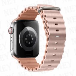 Ocean Band for Apple Watch Ultra 2 49mm 44mm 45mm 42mm 38/40/41mm silicone bracelet correa iwatch series 9 8 7 se 6 5 4 3 strap