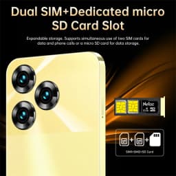 New 2026 HOT C51 Original Intelligent Standby Global Version 6800mAh Battery 5G Dual Card Dual