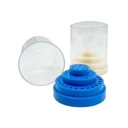 50 Holes Grinding Head Storage Box for Jewellery Polishing Wheel Shank 2.35mm to 4.5mm Drill Bit Organizer Stand Jewelry Tools
