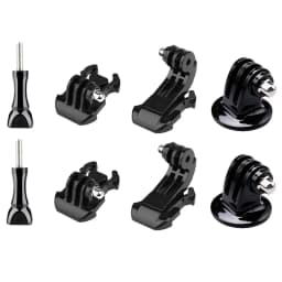 J-Hook Buckle Tripod Mount Adapter For GoPro Hero 13 12 11 10 9 8 7 5 3 SJCAM AKASO Insta360 DJI Osmo Action Camera Accessories