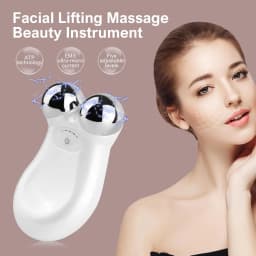 5 in 1 Microcurrent Facial Massager EMS Face Roller Device Skin Care Tool Skin Tightening Machine for Facial Skin Rejuvenation