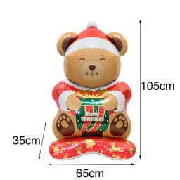 Large Christmas Foil Balloons Standing Christmas Tree Balloon Santa Snowman Balloon New Year Home Christmas Decorations Globos