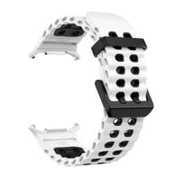 NEW Marine Silicone Strap for Samsung Watch Ultra 47mm Bracelet No Gaps Sport Two-Tone Band for Galaxy 8 Ultra Watchband Straps